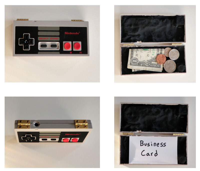 Illustration for article titled This NES Is A Briefcase. The Controller Is A Wallet.
